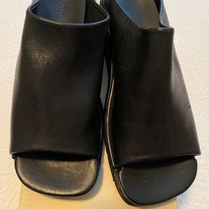 Cole Haan Black Leather Sandal